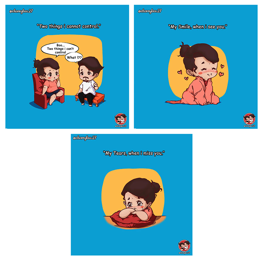 Love Knows No Distance: Exploring Cherry Boo Comics By Praneel Dalvi