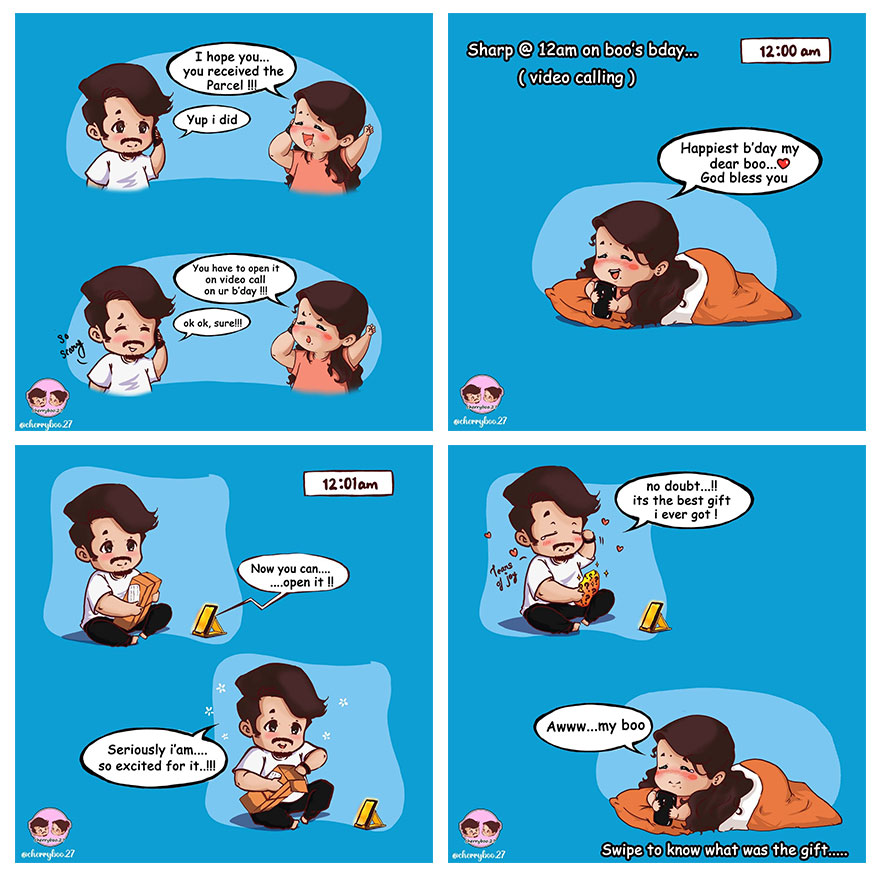 Love Knows No Distance: Exploring Cherry Boo Comics By Praneel Dalvi