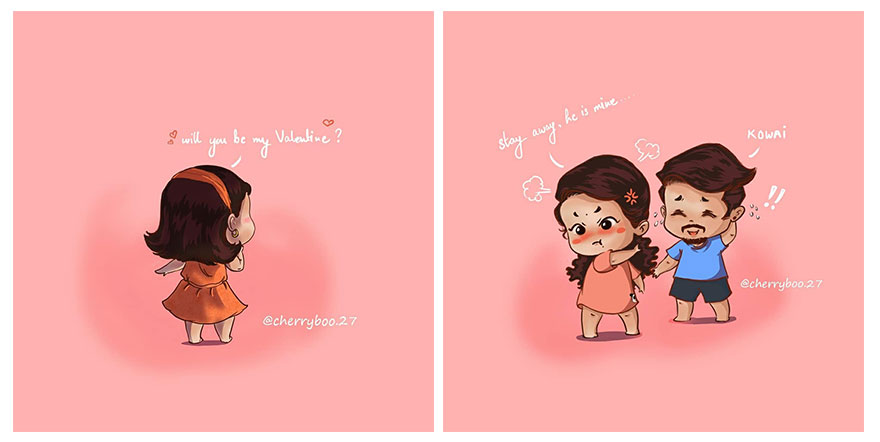 Love Knows No Distance: Exploring Cherry Boo Comics By Praneel Dalvi