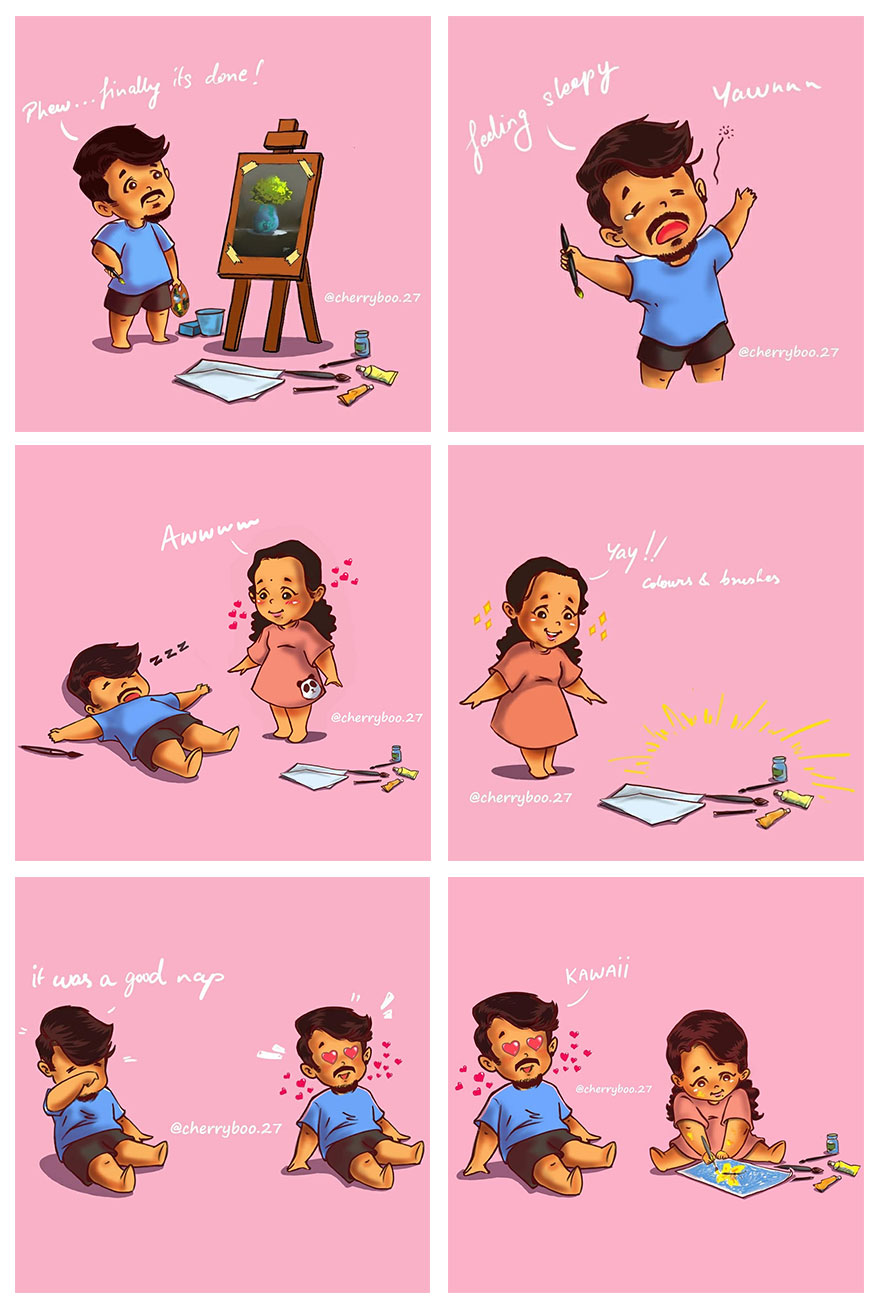 Love Knows No Distance: Exploring Cherry Boo Comics By Praneel Dalvi