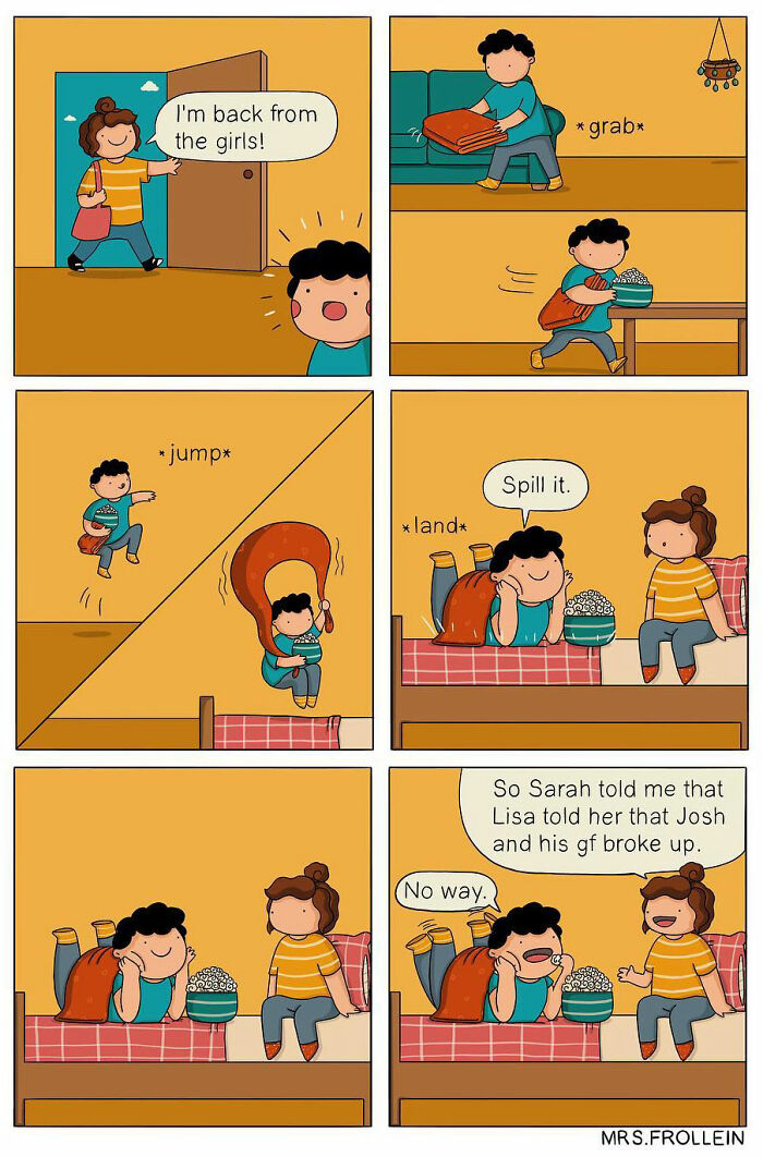 Love, Laughter, And Life: Dive Into Valérie Minelli's Heartwarming Comics (53 New Pics)