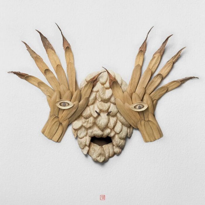 Nature's Palette: Raku Inoue's Delightful Animal Portraits Blossom With Creativity (New Pics)