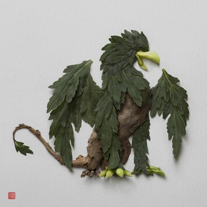 Nature's Palette: Raku Inoue's Delightful Animal Portraits Blossom With Creativity (New Pics)
