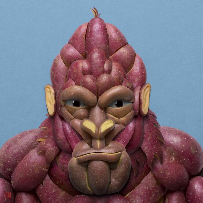 Nature's Palette: Raku Inoue's Delightful Animal Portraits Blossom With Creativity (New Pics)