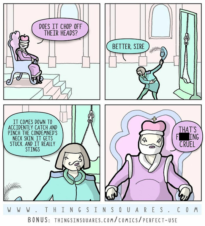 Absurd And Humorous "Things In Squares" Comic