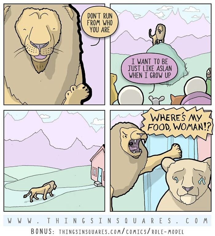 Absurd And Humorous "Things In Squares" Comic