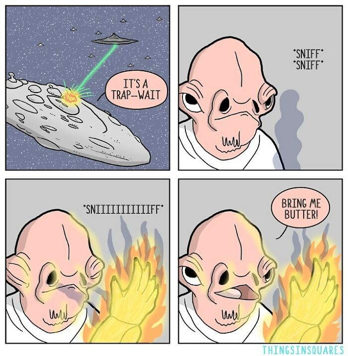 Absurd And Humorous "Things In Squares" Comic