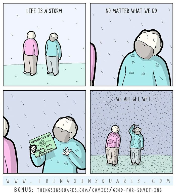 Absurd And Humorous "Things In Squares" Comic