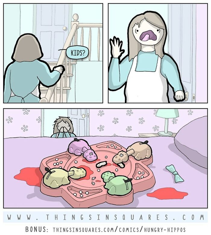 Absurd And Humorous "Things In Squares" Comic