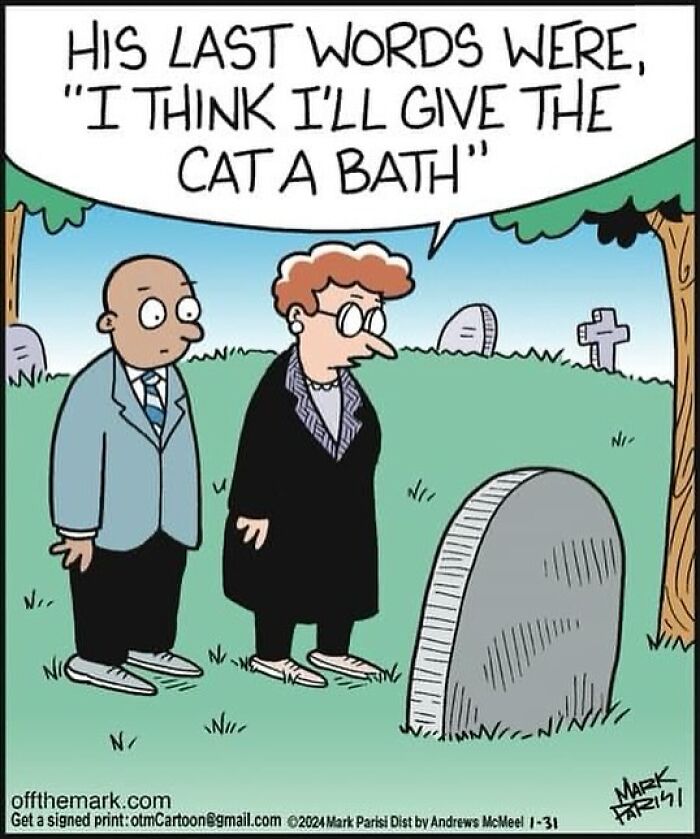 Funny Comic By Mark Parisi