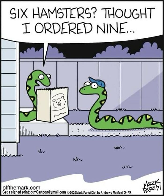 Funny Comic By Mark Parisi