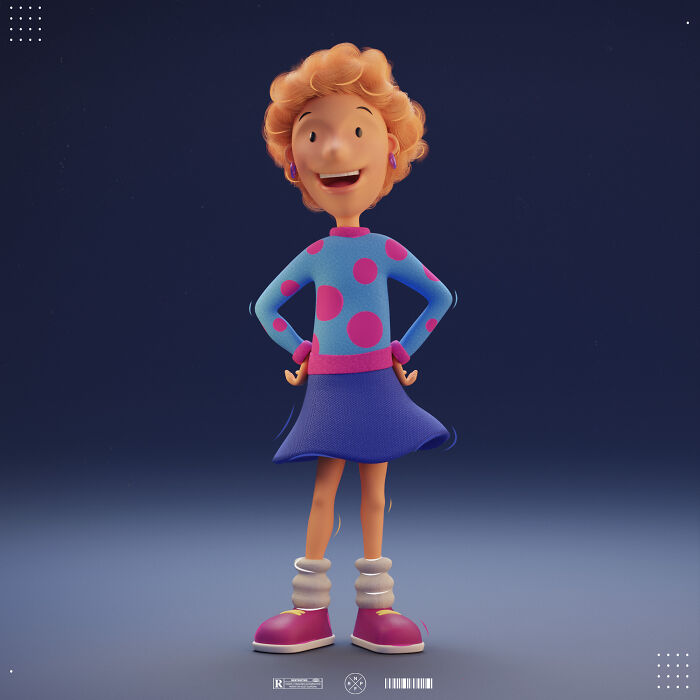 90s Nostalgia: I Recreated Characters From 'Doug' But In 3D