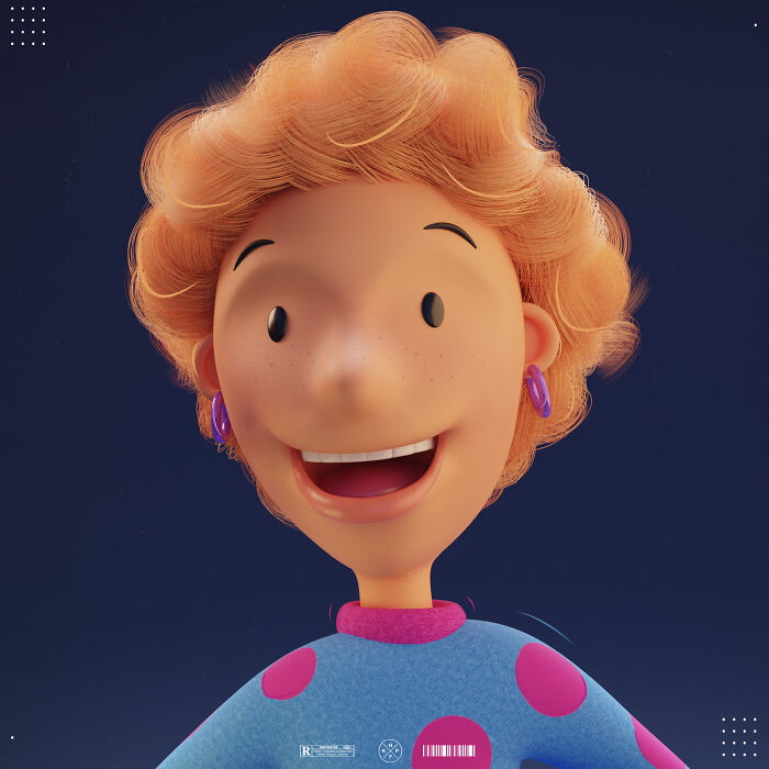 90s Nostalgia: I Recreated Characters From 'Doug' But In 3D