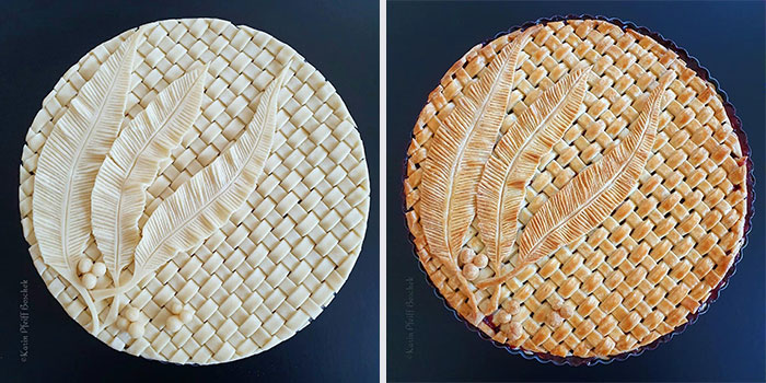 Karin Pfeiff Boschek Stunning Pie Crust Designs Before And After