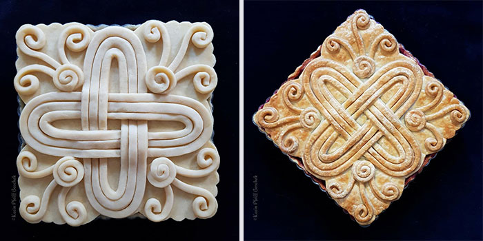 Karin Pfeiff Boschek Stunning Pie Crust Designs Before And After