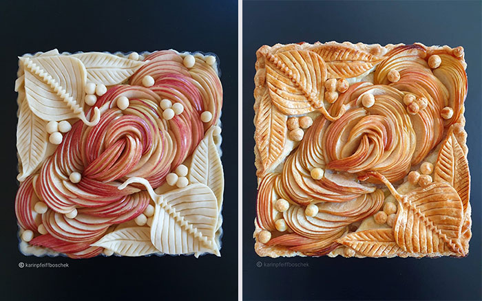 Karin Pfeiff Boschek Stunning Pie Crust Designs Before And After