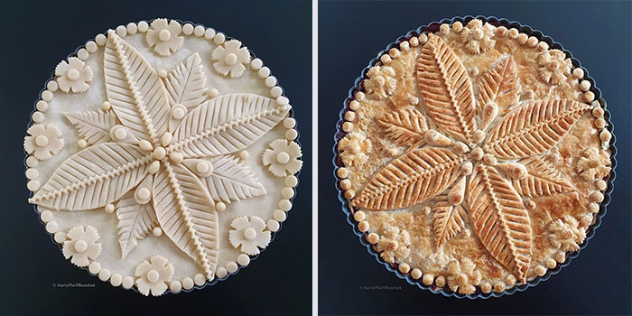 Karin Pfeiff Boschek Stunning Pie Crust Designs Before And After