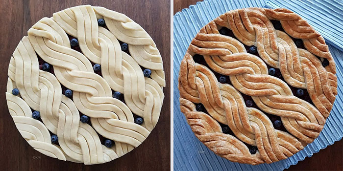 Karin Pfeiff Boschek Stunning Pie Crust Designs Before And After