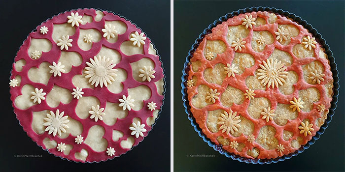 Karin Pfeiff Boschek Stunning Pie Crust Designs Before And After