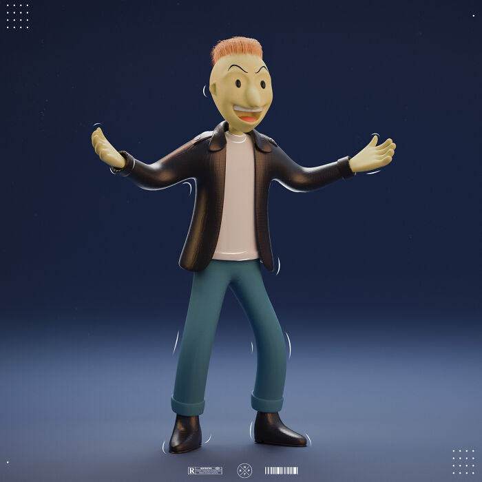 90s Nostalgia: I Recreated Characters From 'Doug' But In 3D