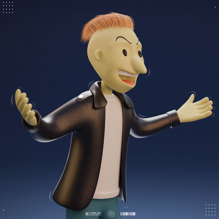 90s Nostalgia: I Recreated Characters From 'Doug' But In 3D