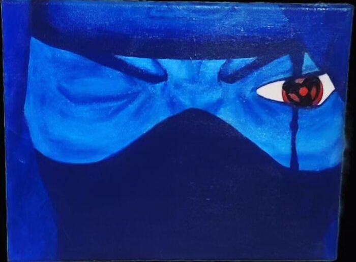 Kakashi Painting I Did A Couple Of Years Ago