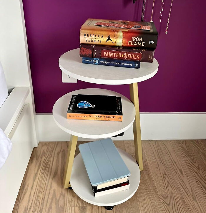 Make Every Inch Count With A Round End Side Table That Doubles As A Glam Statement Piece