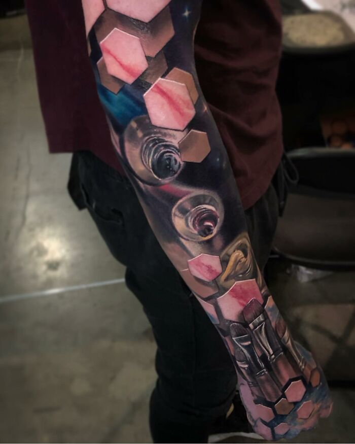 Step Into Another Dimension: Jesse Rix's Mind-Blowing 3D Tattoos Will Leave You Speechless (New Pics)