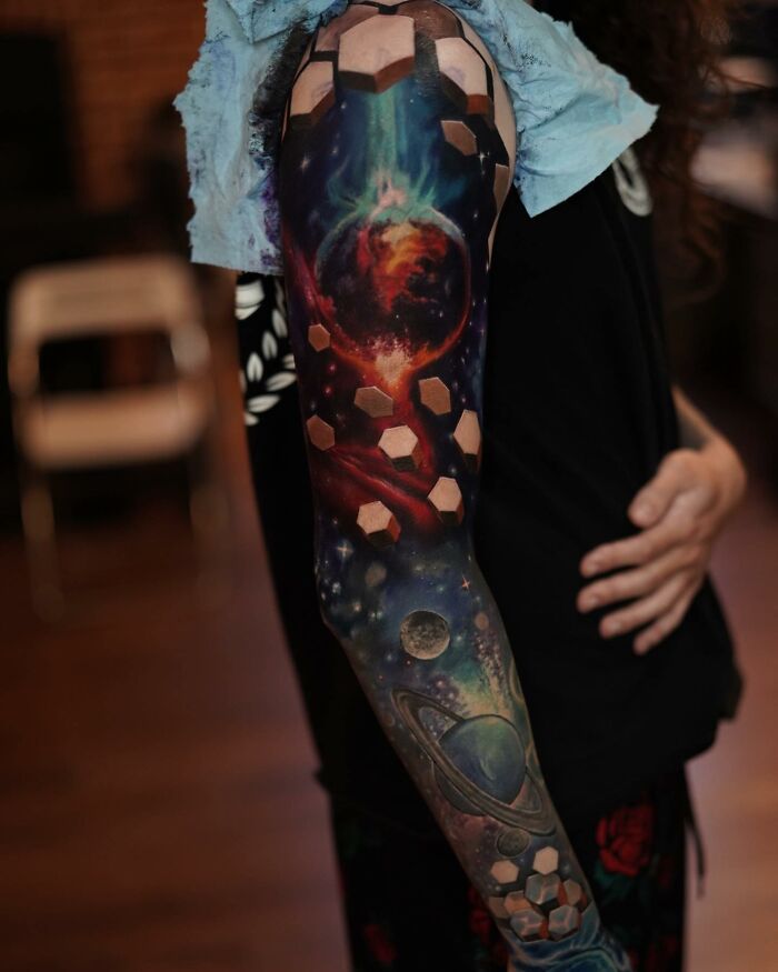 Step Into Another Dimension: Jesse Rix's Mind-Blowing 3D Tattoos Will Leave You Speechless (New Pics)