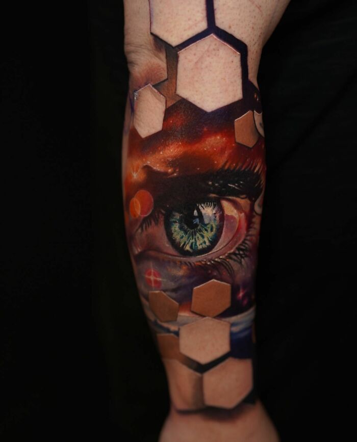 Step Into Another Dimension: Jesse Rix's Mind-Blowing 3D Tattoos Will Leave You Speechless (New Pics)