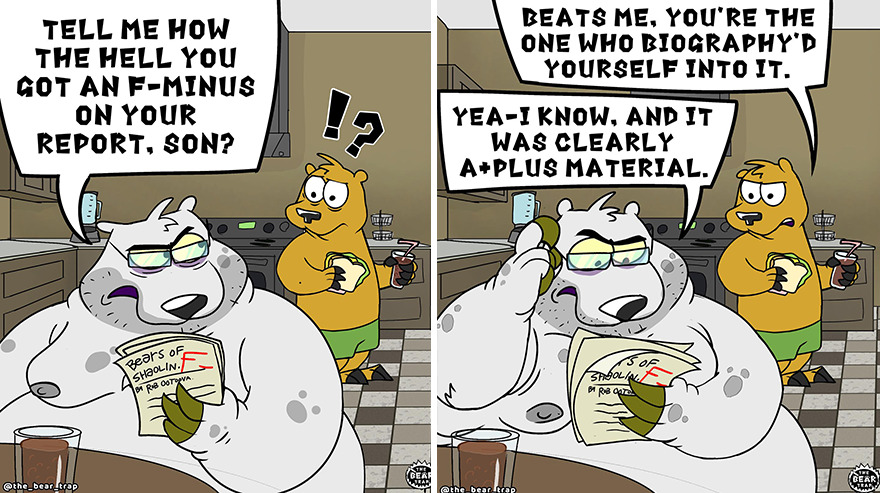 The Hilarious World Of Paul And Rob: Bear Trap Comics To Brighten Your Day