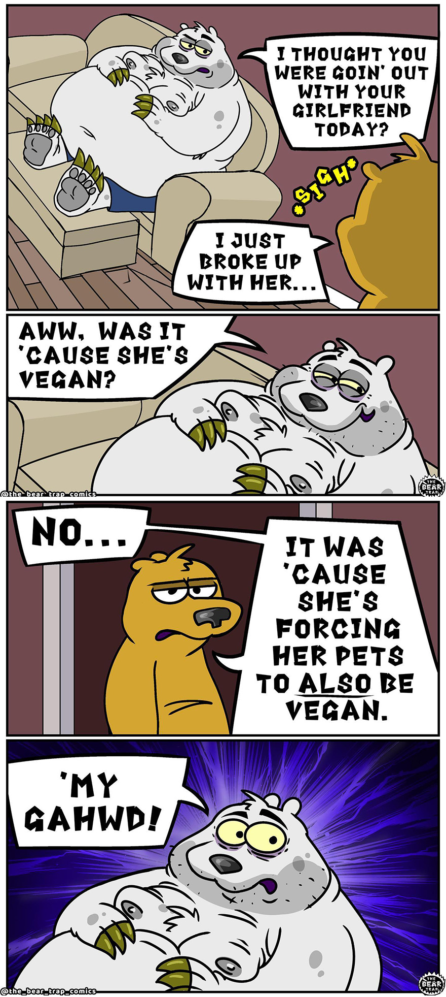 The Hilarious World Of Paul And Rob: Bear Trap Comics To Brighten Your Day