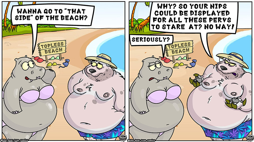 The Hilarious World Of Paul And Rob: Bear Trap Comics To Brighten Your Day
