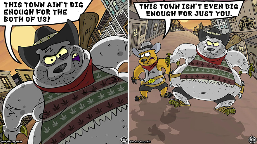 The Hilarious World Of Paul And Rob: Bear Trap Comics To Brighten Your Day