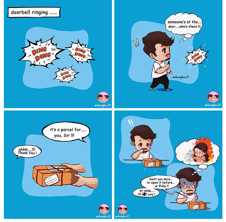 Love Knows No Distance: Exploring Cherry Boo Comics By Praneel Dalvi