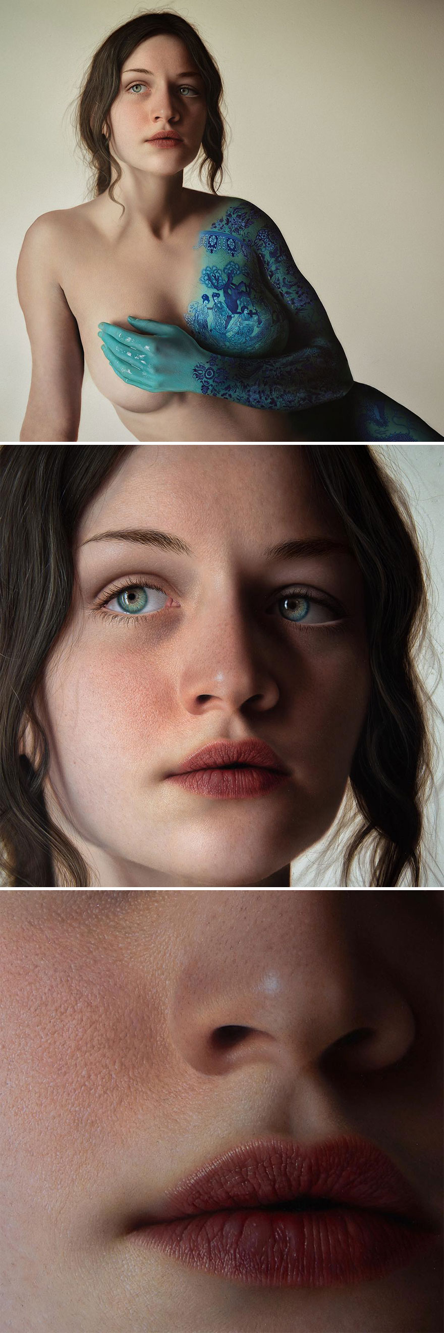 Unveiling Marco Grassi's Astonishing Realistic Paintings: A Fusion Of Hyperrealism And Surrealism (New Pics)