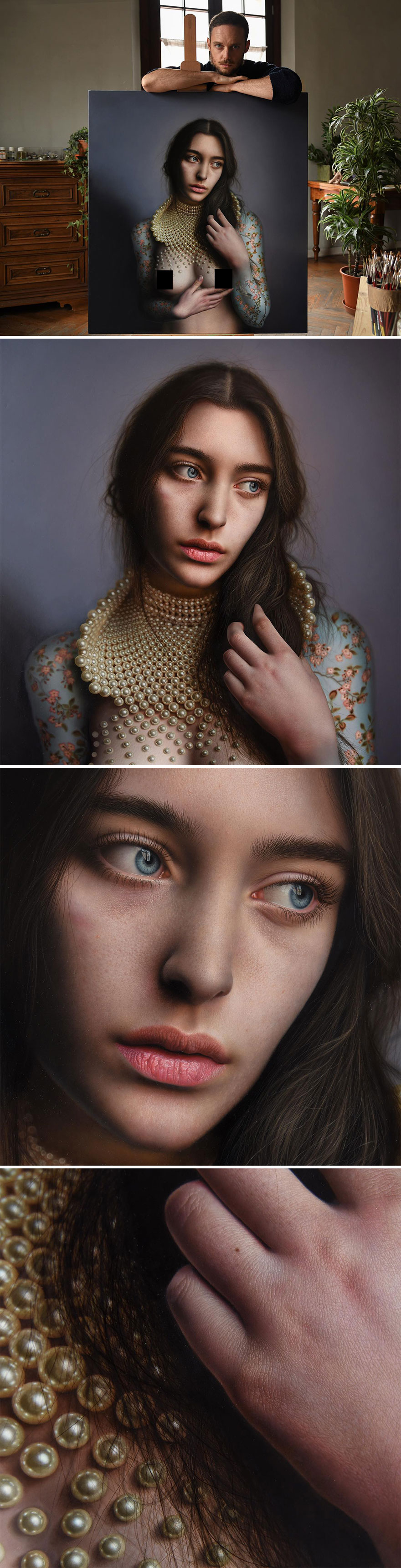 Unveiling Marco Grassi's Astonishing Realistic Paintings: A Fusion Of Hyperrealism And Surrealism (New Pics)