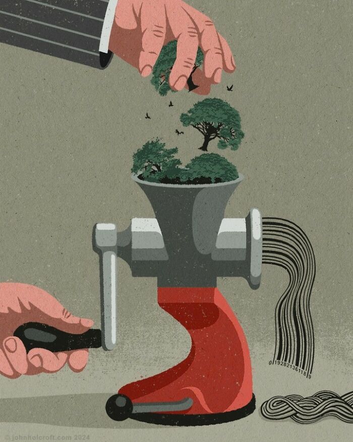 Unveiling Society's Reflections: Exploring The Thought-Provoking Art Of John Holcroft (New Pics)