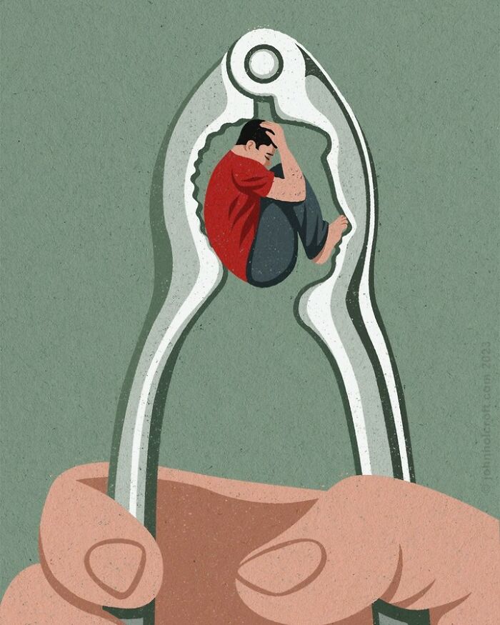 Unveiling Society's Reflections: Exploring The Thought-Provoking Art Of John Holcroft (New Pics)
