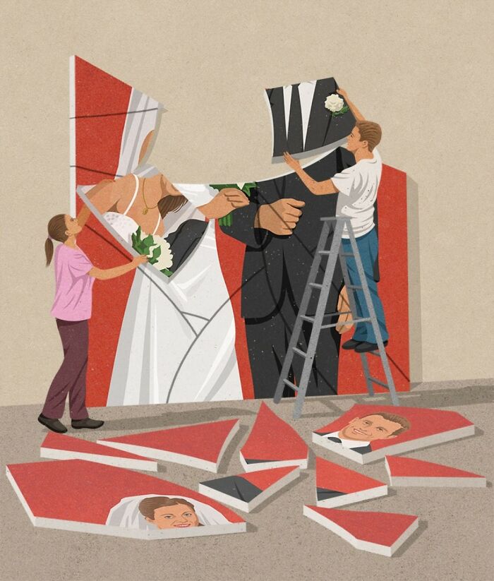 Unveiling Society's Reflections: Exploring The Thought-Provoking Art Of John Holcroft (New Pics)