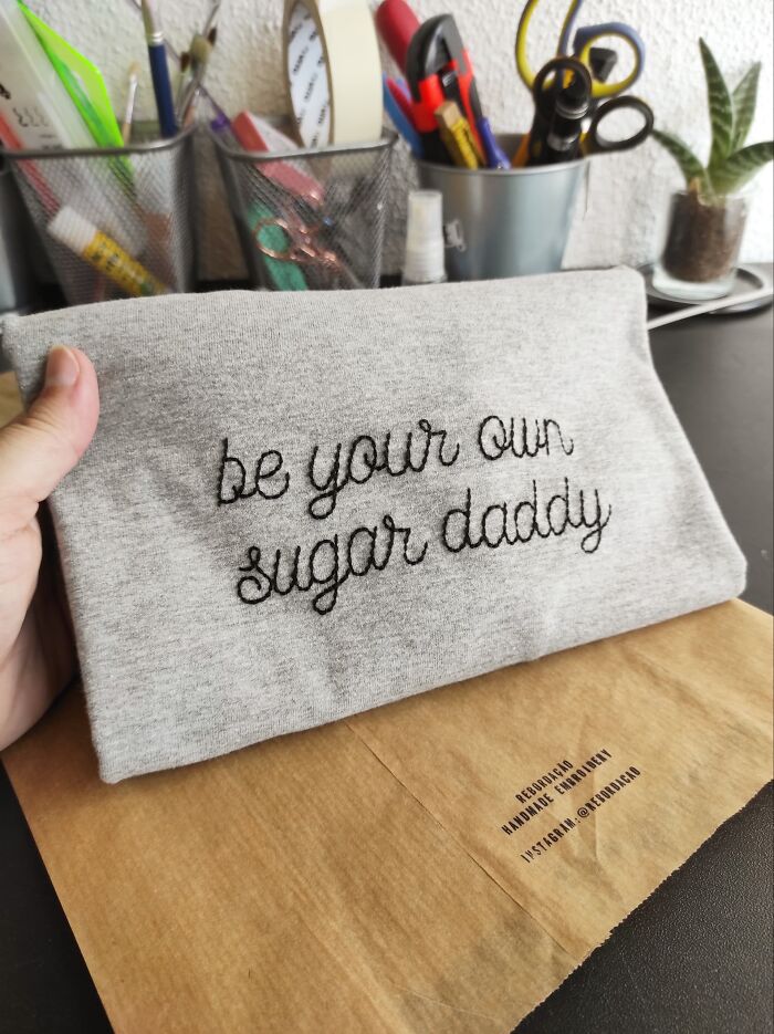 In A World Full Of Unethical Mass-Produced Stuff, We Decided To Rebel By Designing And Hand-Embroidering Some Clothes