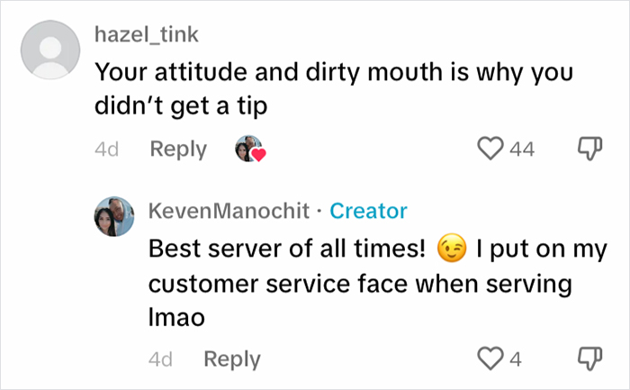 "You're Making Us Pay Out Of Pocket To Serve You": Tip Outrage Makes Server Go Viral