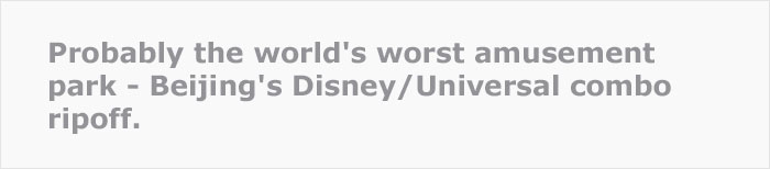 “From A Distance, It Looks OK”: Man Shares His Absurd Experience Visiting Beijing’s Amusement Park - 1