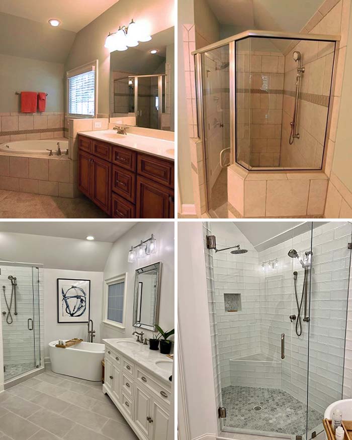 Remodeled Primary Bathroom