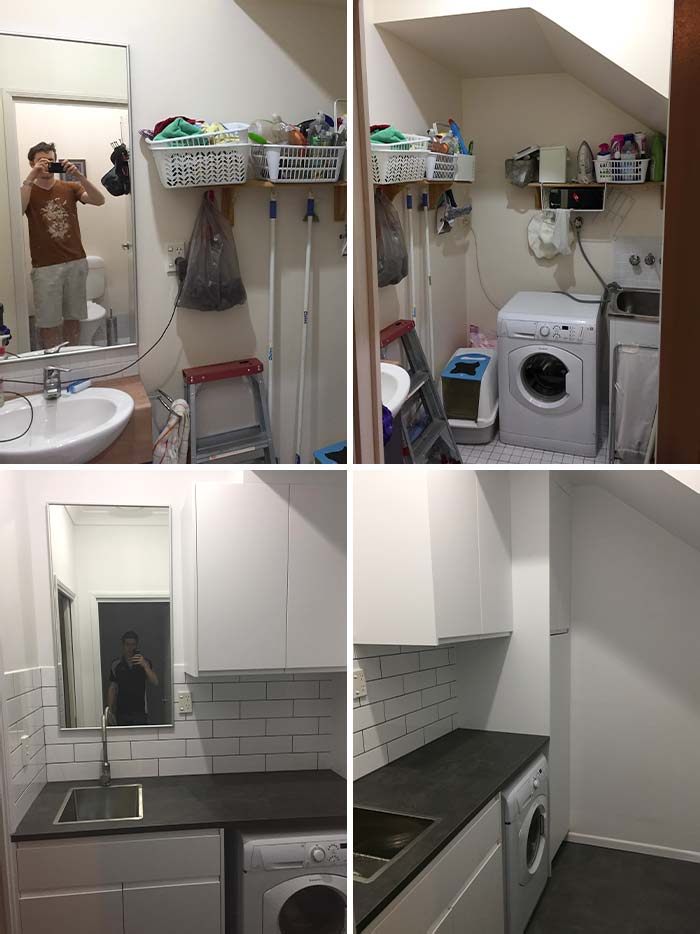 IKEA Laundry Renovation