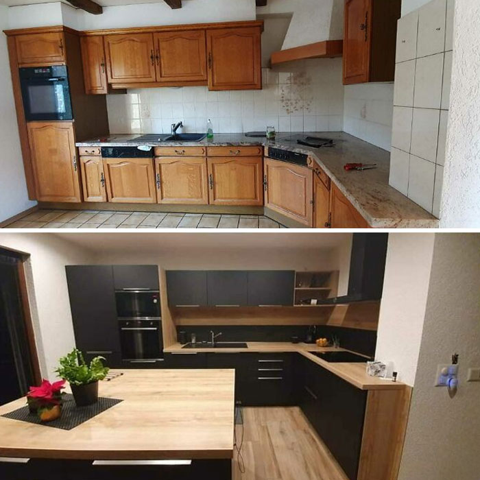 Kitchen Remodel Before And After