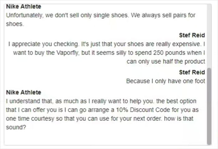 “Feel-Good Marketing Without The Hard Work”: Woman Calls Out Nike For Their Amputee Marketing - 5