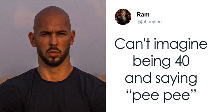 “Alpha Male” Andrew Tate Mocked Mercilessly After Claiming Sleeping With Women Is “Gay”