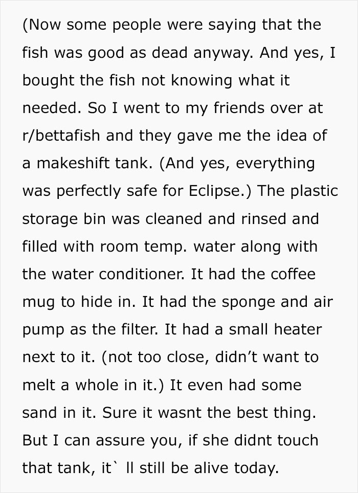 “They Swim And Die”: Aunt Refuses To Apologize For Ending Fish’s Life, Screams When Karma Hits “They Swim And Die”: Aunt Refuses To Apologize For Ending Fish’s Life, Screams When Karma Hits