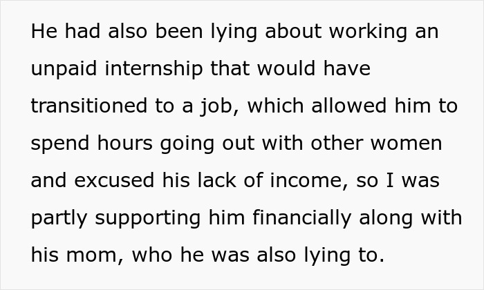 Woman Exposes Her Ex’s Lies About ‘Searching For Work’ To His Mom, She Forces Him To Apply For A Job Woman Exposes Her Ex’s Lies About ‘Searching For Work’ To His Mom, She Forces Him To Apply For A Job
